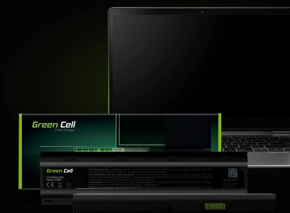 Bateria do laptopa Green Cell 00HW028 bateria na tle laptopa