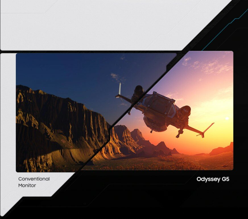 Monitor Samsung 27 Odyssey G5 HDMI DP idealna grafika HDR10