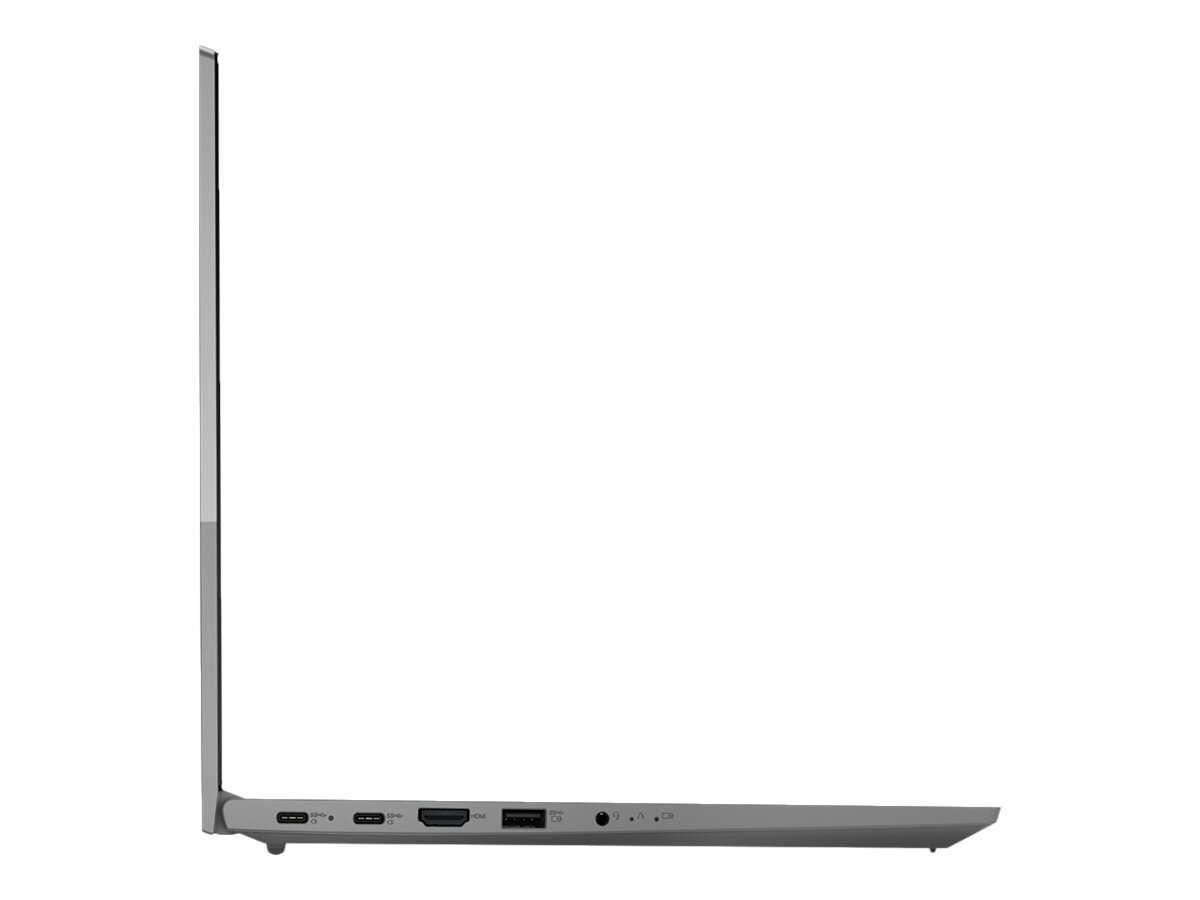 Notebook Lenovo ThinkBook 15 G2 20VG0007PB widok z boku - otwarty laptop