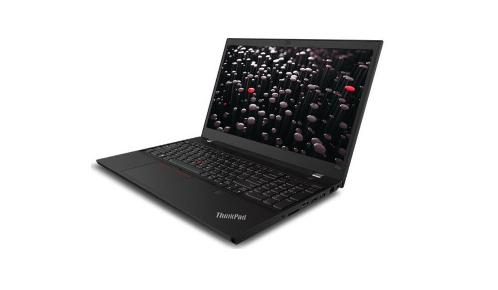 Laptop Lenovo ThinkPad P15v widok z lewej strony