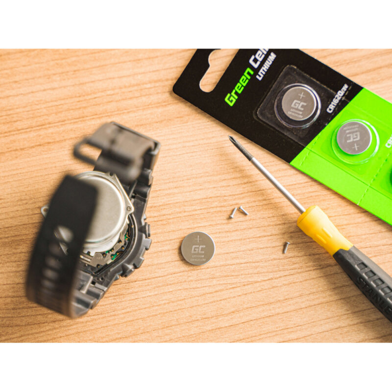 Bateria Litowa Green Cell CR2430 3V 290mAh x 5 XCR06 wzmiana baterii w zegarku