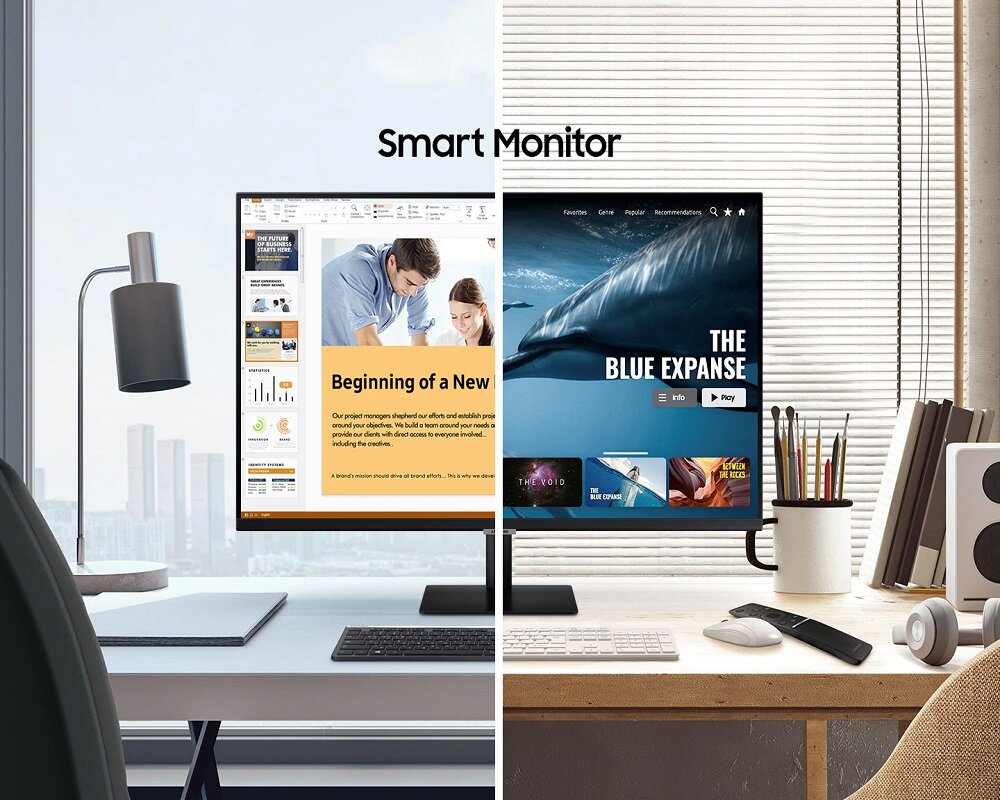 Monitor Samsung SMART M7 32AM700 dwa środowiska pracy