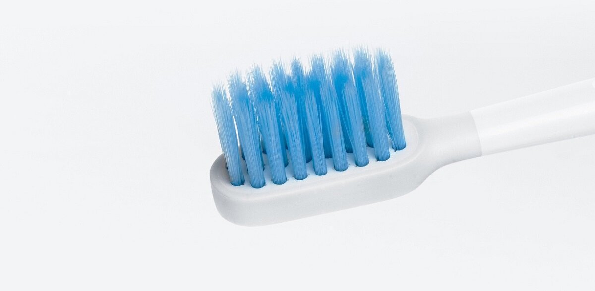 Końcówki do szczoteczki Xiaomi Mi Electric Toothbrush Head Sensitive Gum Care 24879 zbliżenie na włosie