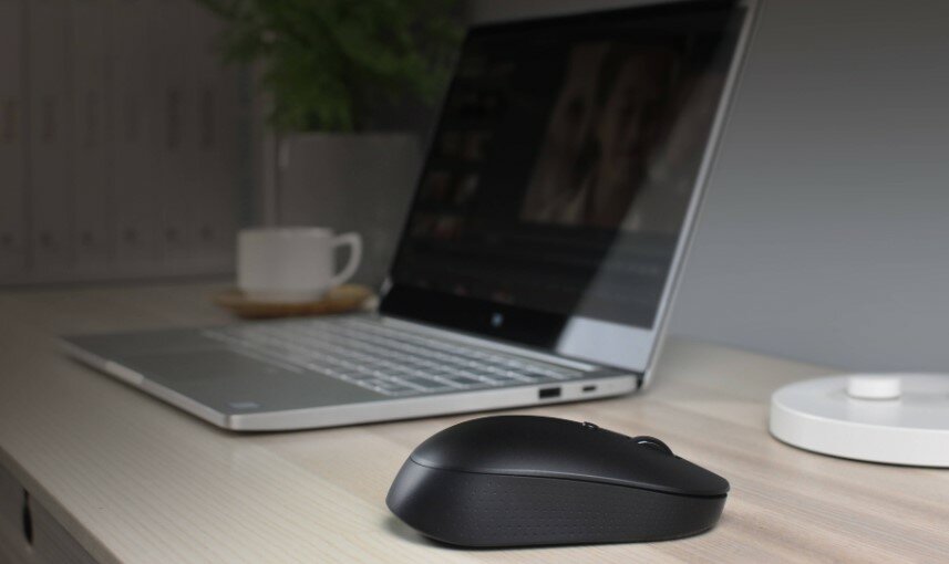 Myszka komputerowa Mi Dual Mode Wireless Mouse Silent Edition ergonomiczny styl