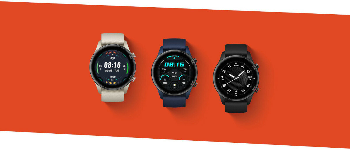 Smartwatch Xiaomi XMWTCL02 Mi Watch Black cyfrowy wyświetlacz