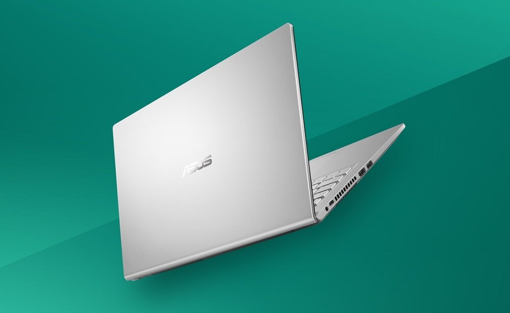 Laptop Asus 15 X515 X515JA-BQ437T widok na przymkniętego laptopa pod skosem