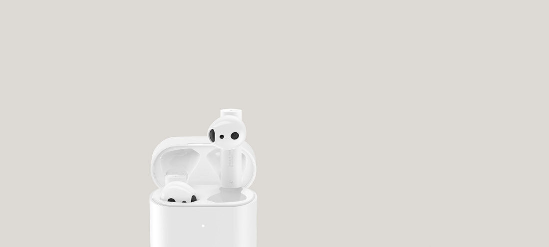 Słuchawki bluetooth bezprzewodowe Mi True Wireless Earphones 2S front, design i styl słuchawek