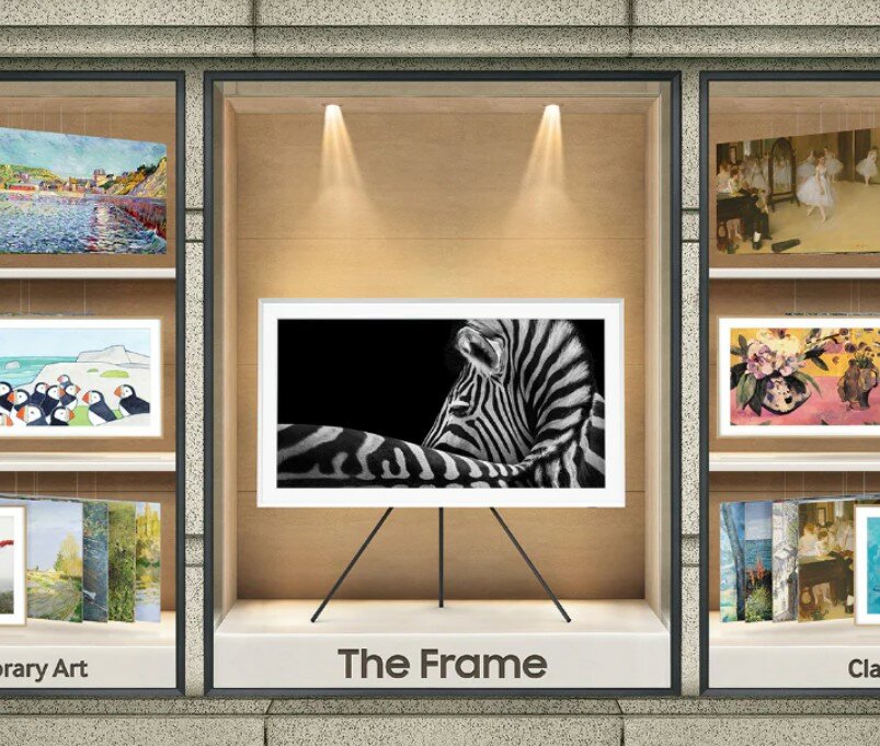Telewizor Samsung QE65LS03AAU The Frame QLED bogata kolekcja dzieł sztuki