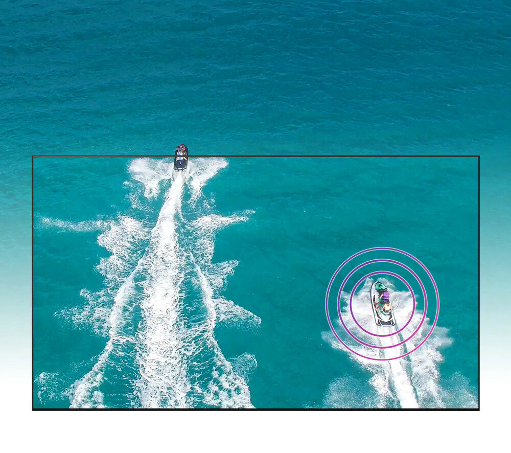 Telewizor Samsung QE65Q80AAT Dźwięk Podążający za Obiektem