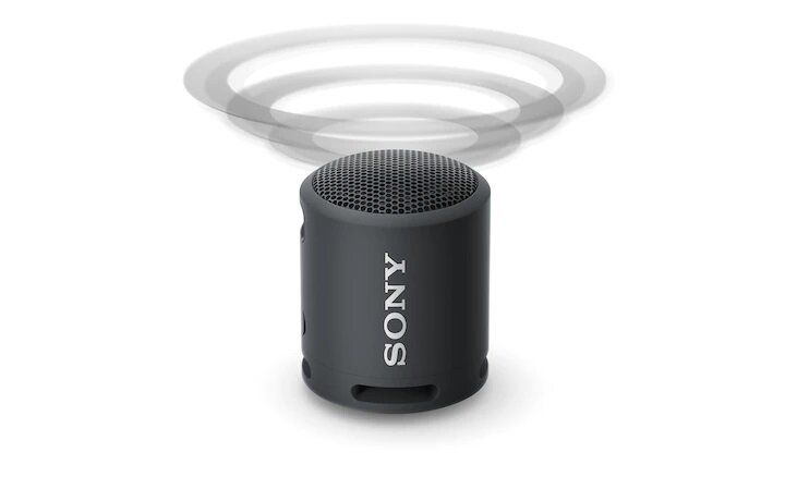 Głośnik bezprzewodowy Sony SRS-XB13 widok na głośnik od przodu