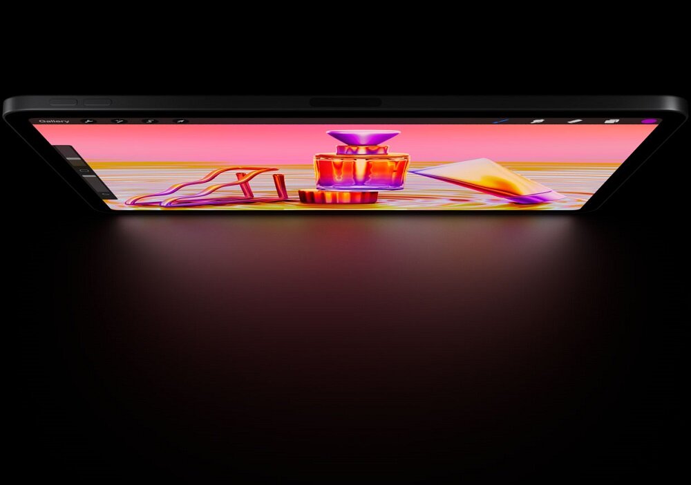 Tablet Apple iPad Pro 11 widok na wyświetlacz pod kątem