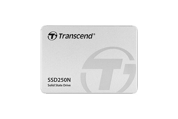 Dysk SSD Transcend SSD250N TS2TSSD250N widok od przodu
