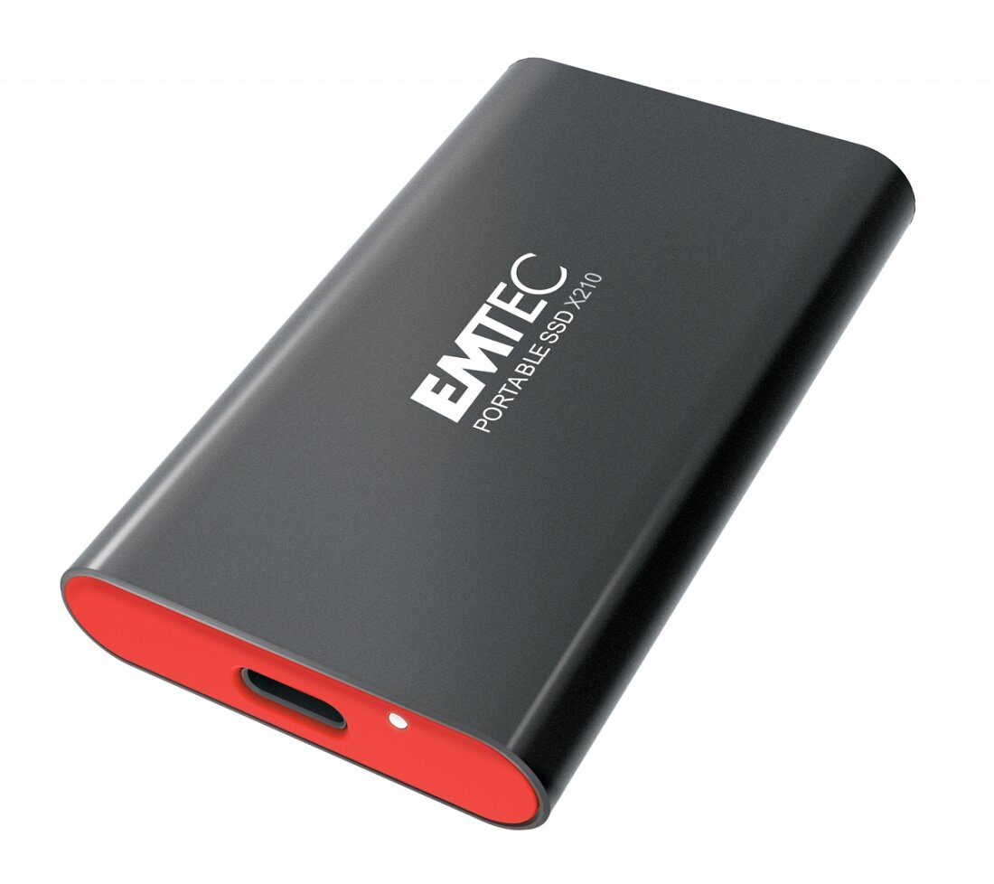 Dysk zewnętrzny Emtec SSD 3.2Gen2 X210 1TB Portable front 