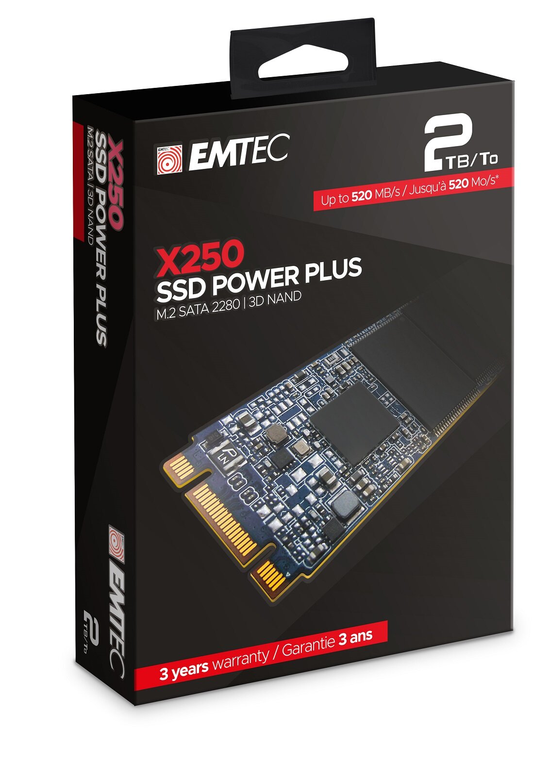 Dysk Emtec SSD M2 Sata X250 2TB w opakowaniu 