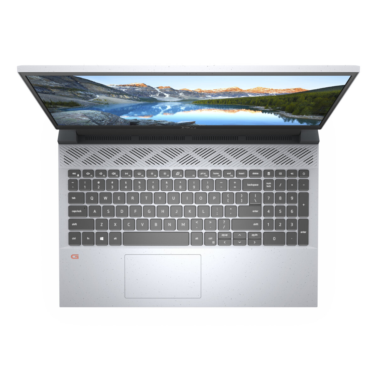 Laptop DELL Inspiron G5 5515 widok z góry