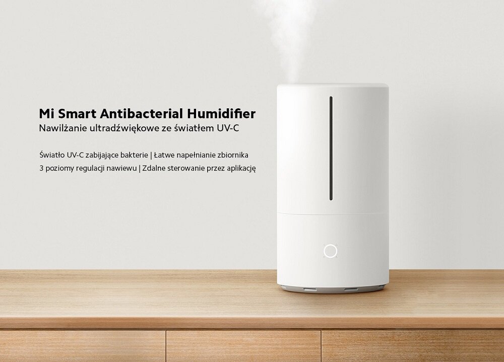 Nawilżacz powietrza Xiaomi Mi Smart Antibacterial Humidifier 27194 front