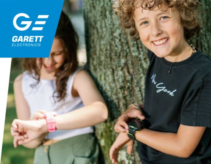 Smartwatch Garett Kids Protect 4G różowy szczęśliwe dzieci