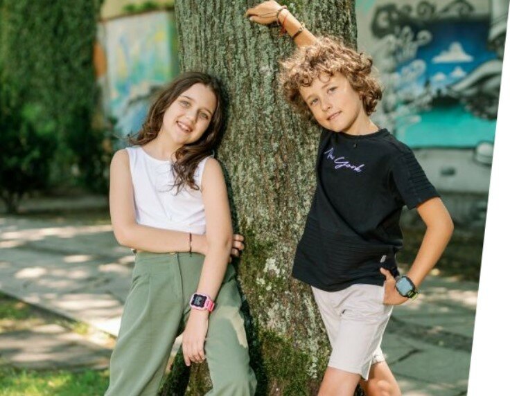 Smartwatch Garett Kids Protect 4G różowy zegarki dla dziewczynki i chłopca