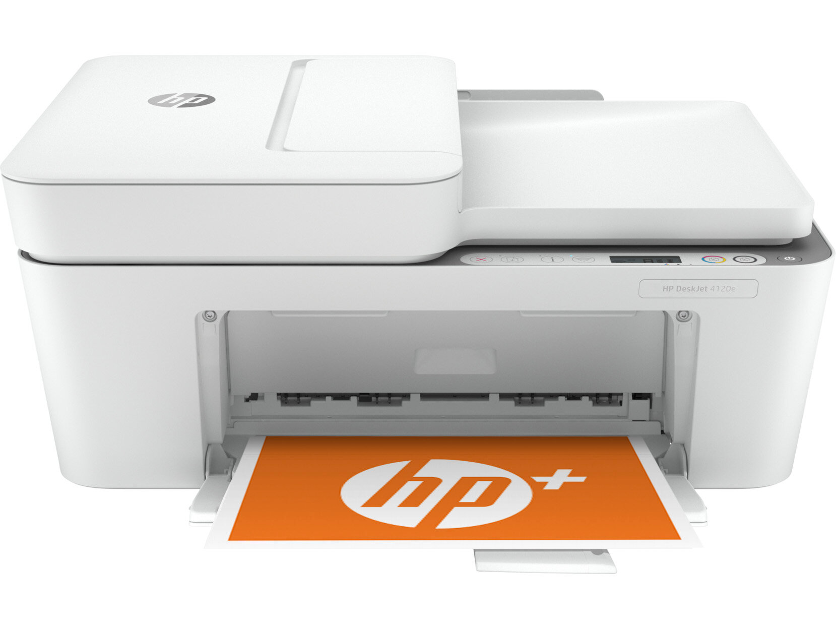 Urządzenie wielofunkcyjne HP DeskJet Plus 4120e 26Q90B widok na przód