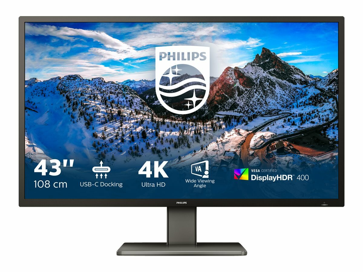 Monitor Philips 439P1/00 MultiView widok od przodu