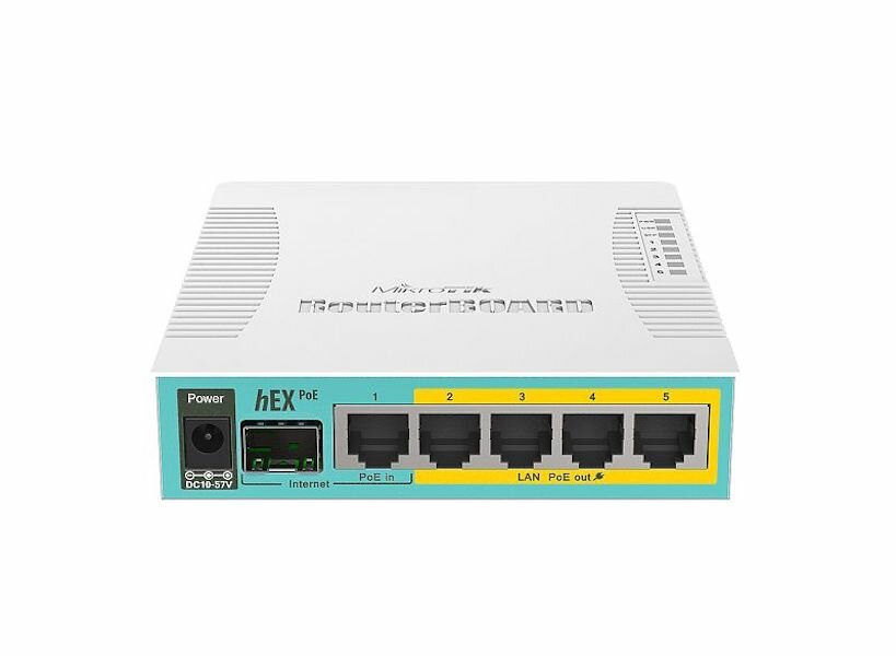 Router MikroTik 960PGS HEX frontem 