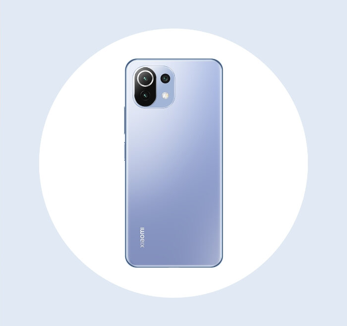  Xiaomi Mi 11 Lite 6/128GB Bubblegum Blue plecki telefonu   