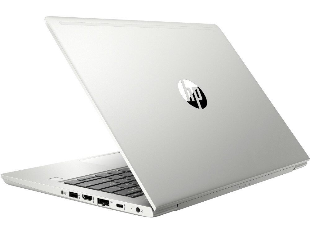 Laptop HP ProBook 430 G7 8VT39EA tyłem pod kątem od prawej strony