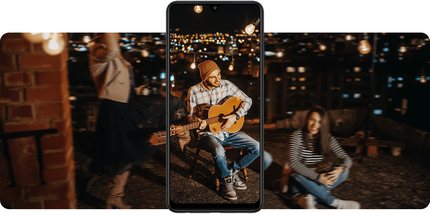 Smartfon Samsung Galaxy A22 SM-A225FLVDEUE Fioletowy wizualizacja zdjęć wykonanych za pomocą smartfona