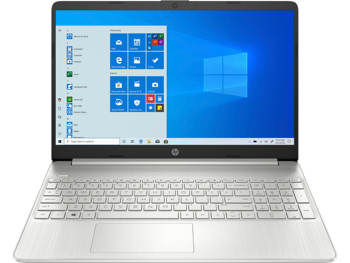 Laptop HP 15s-eq2007nw 402N5EA front produktu