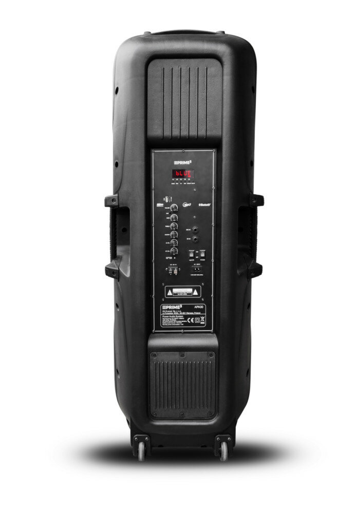 Odtwarzacz multimedialny Power Audio Prime3 APA30 widok na tył
