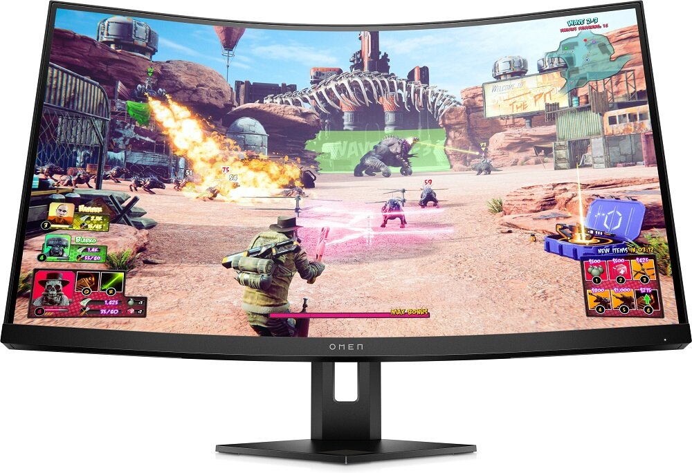 Monitor HP OMEN 27c Gaming 35D67E9 od frontu