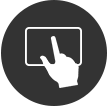 ikona touchpad
