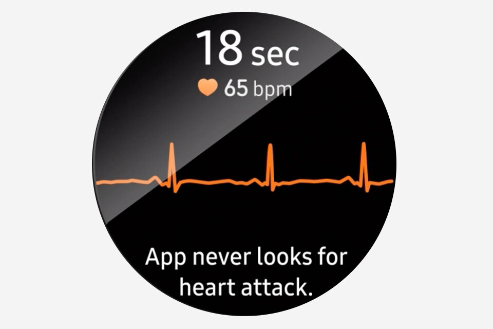 Smartwatch Samsung Galaxy Watch 4 Classic LTE 46mm srebrny kontrola rytmu serca