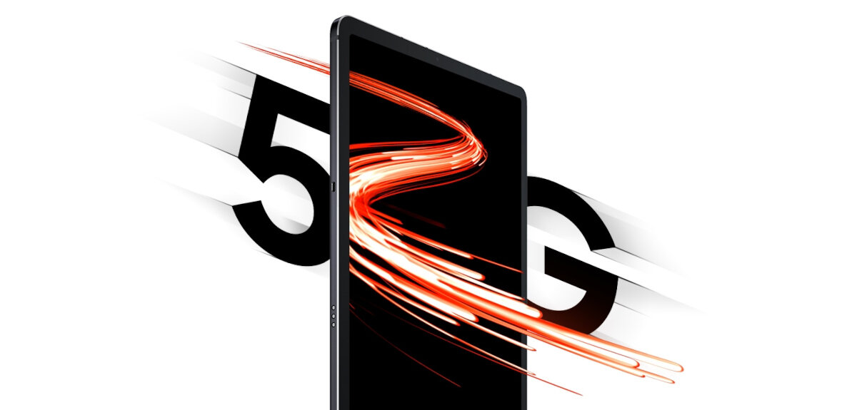 Tablet Samsung Galaxy Tab S7+ T976 5G grafika promująca 5G