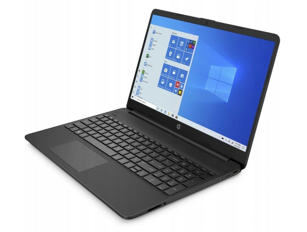 Laptop Hewlett Packard 15s-eq2008nw 8GB/512GB widok lewy skos