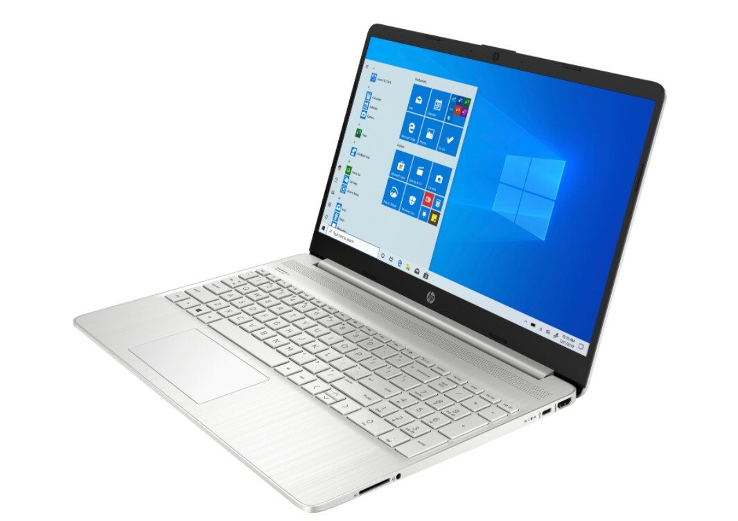 Laptop Hewlett Packard 15s-eq2012nw 16GB/512GB  widok lewy skos
