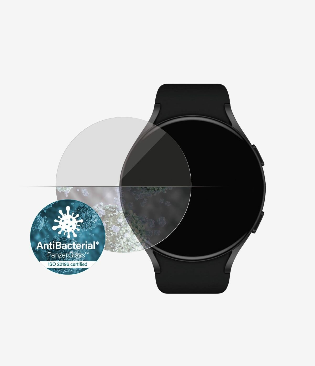 Szkło ochronne PanzerGlass do Galaxy Watch 4 antybakteryjna powłoka