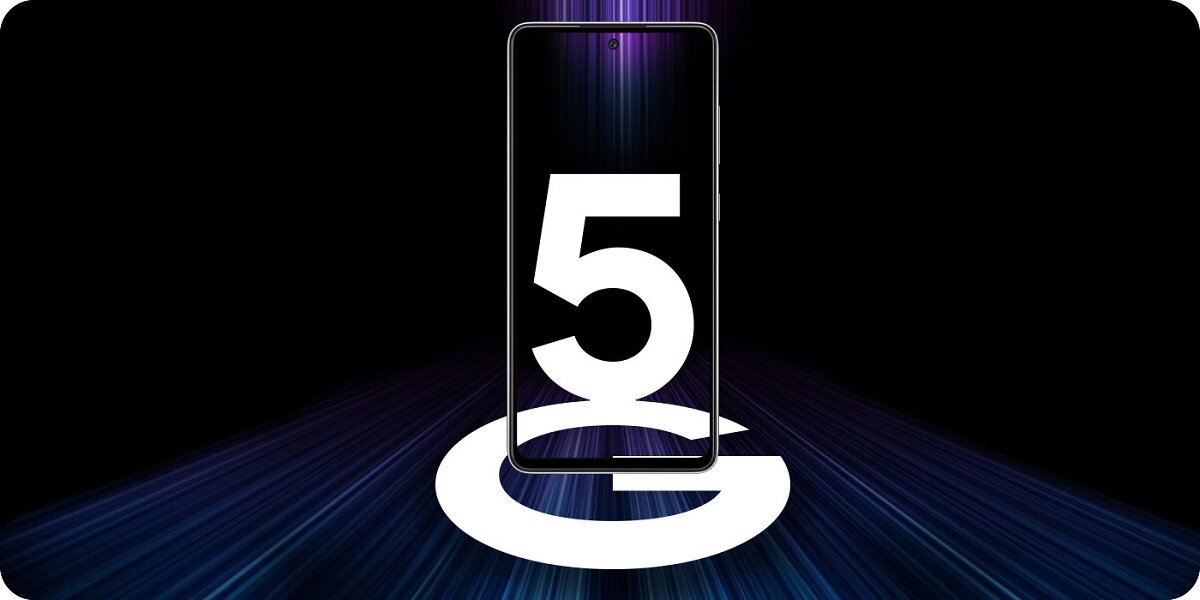 Smartfon Samsung Galaxy A52s 5G frontem