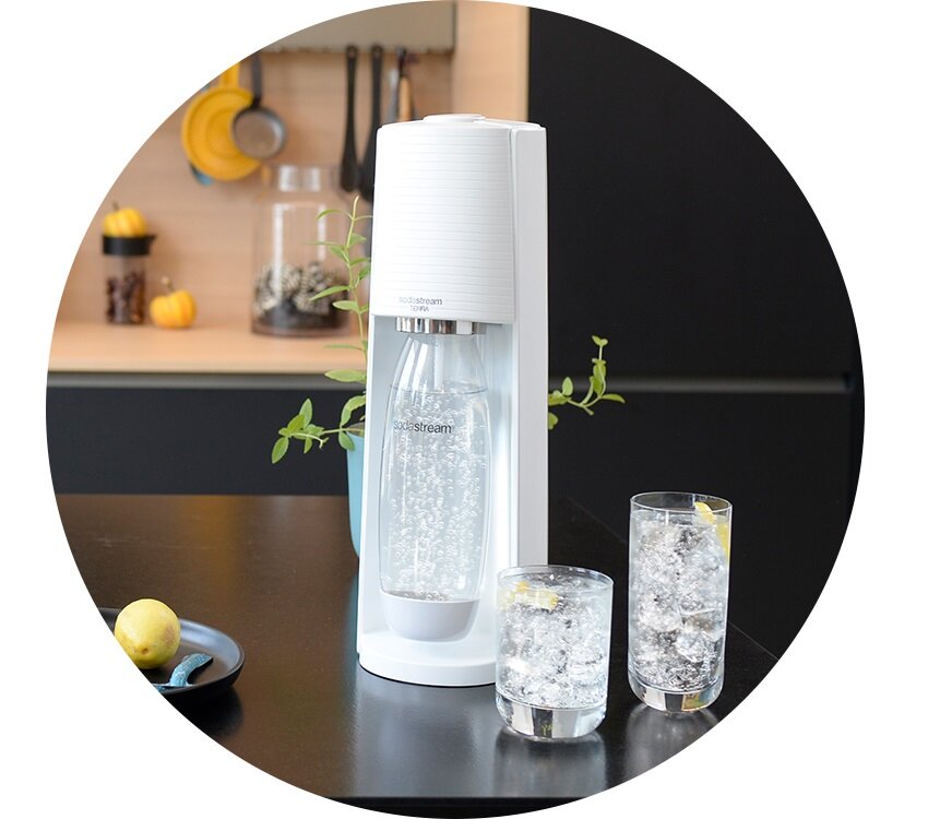 Ekspress SodaStream Crystal, Bialy