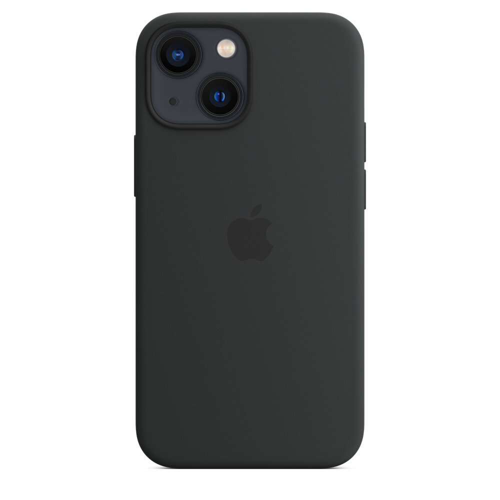 Silikonowe etui z MagSafe do iPhone’a 13 mini – północ widok na tył urządzenia z etui