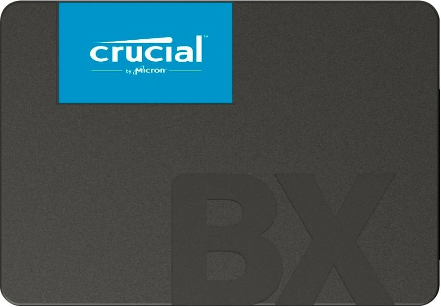Dysk SSD Crucial BX500 Crucial 1TB  2,5 widok dysku od przodu