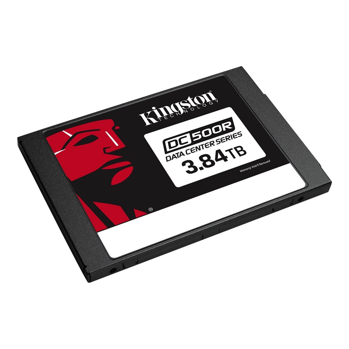 Dysk SSD Kingston DC500R 3840GB 2.5” widok dysku pod skosem