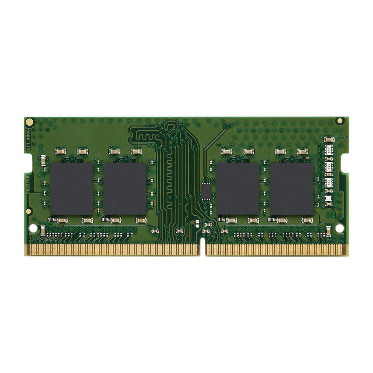 Pamięć Kingston KVR32S22S8/8 DDR4 8GB od frontu na białym tle