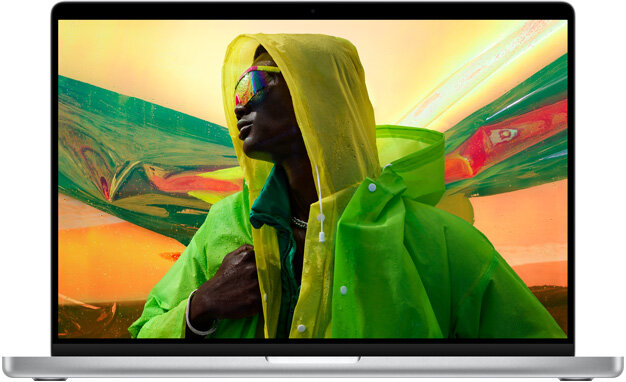 Notebook Apple MacBook Pro Apple M1 Pro przód wyświetlacza
