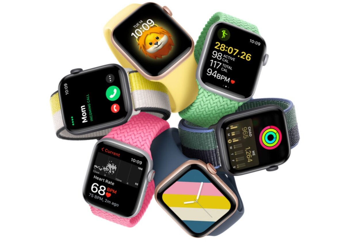 Smartwatch Apple Watch SE GPS + Cellular 40 mm granatowy różne kolory pasków smartwatch