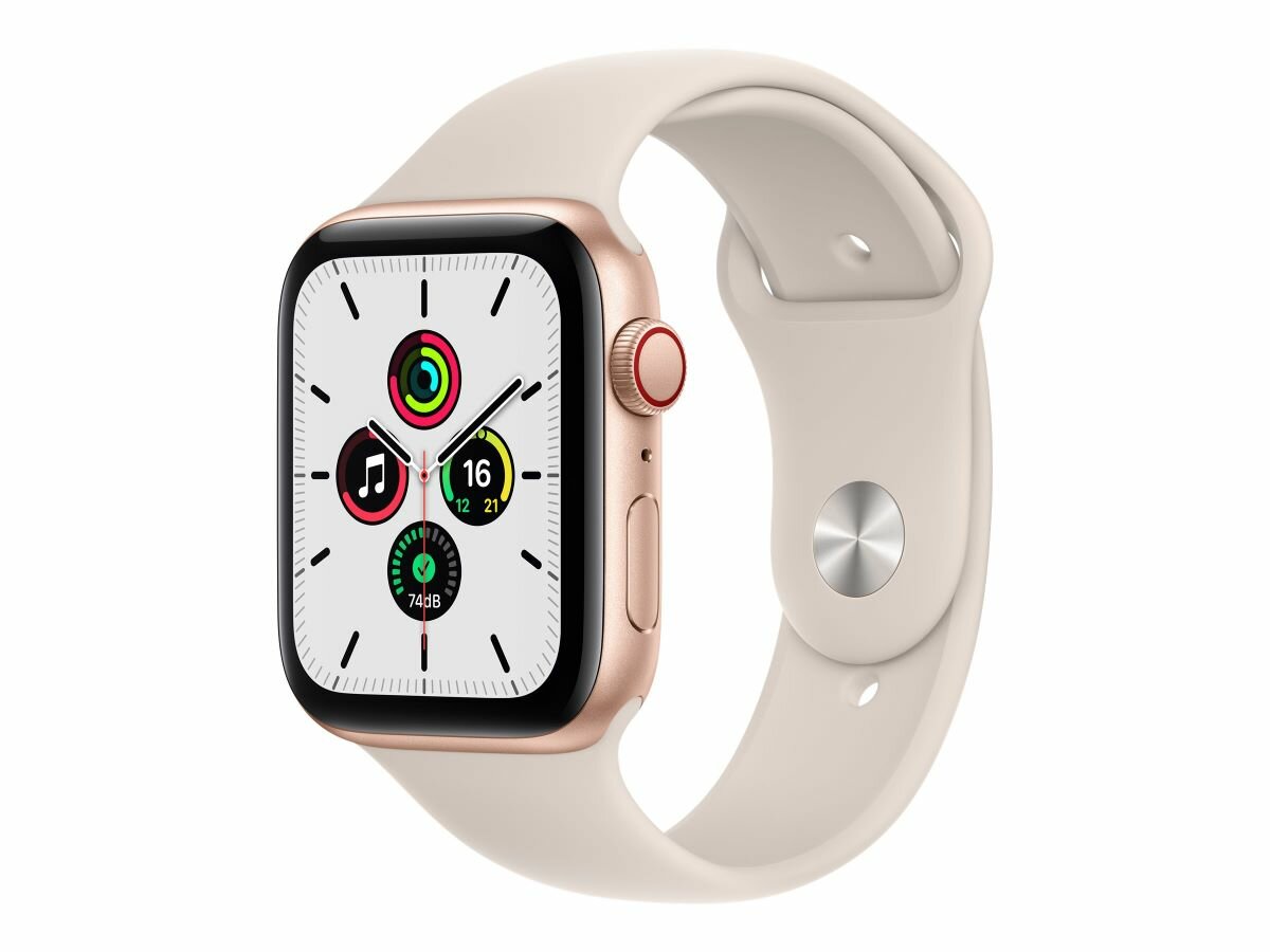 Smartwatch Apple Watch SE 44 CEL-PRO lekko bokiem