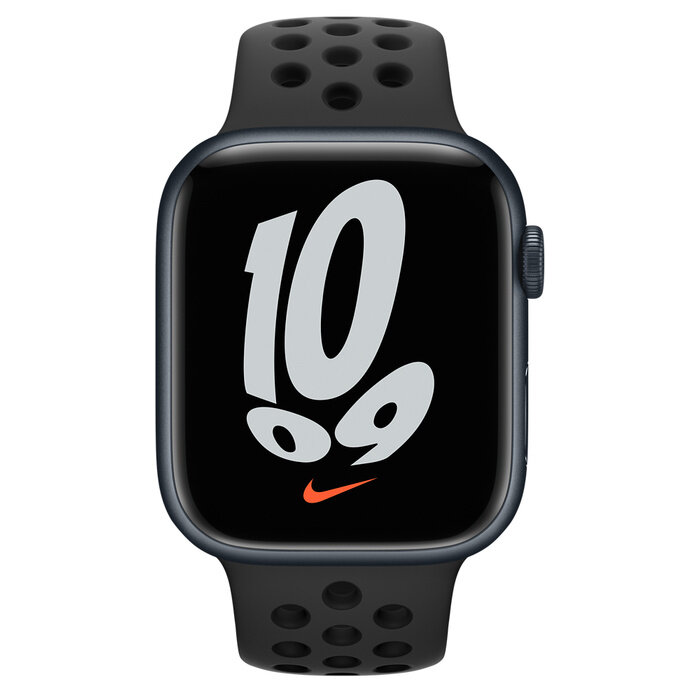 Smartwatch Apple Watch Nike Series 7 45mm GPS+Cellular (północ) z przodu