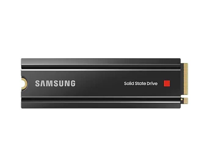 Dysk SSD Samsung 980 PRO Heatsink M.2 1TB z przodu