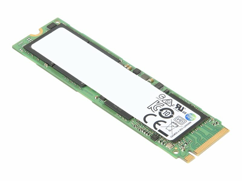Dysk SSD M.2 Lenovo 4XB1D04757 1TB widoczny pod skosem