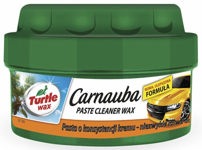Wosk Carnauba w paście Turtle Wax TTW 70-188 widok na opakowanie od frontu
